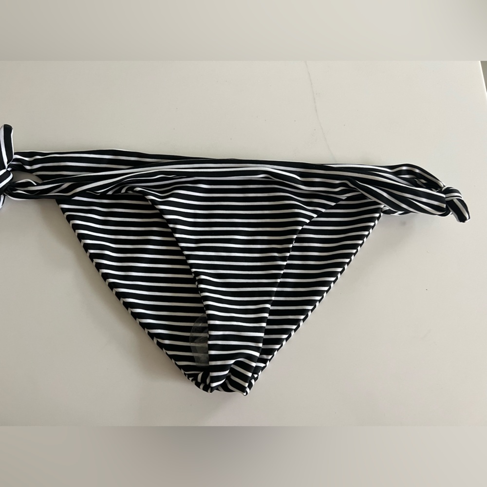 Mikoh classic strip bottoms with side ties. S